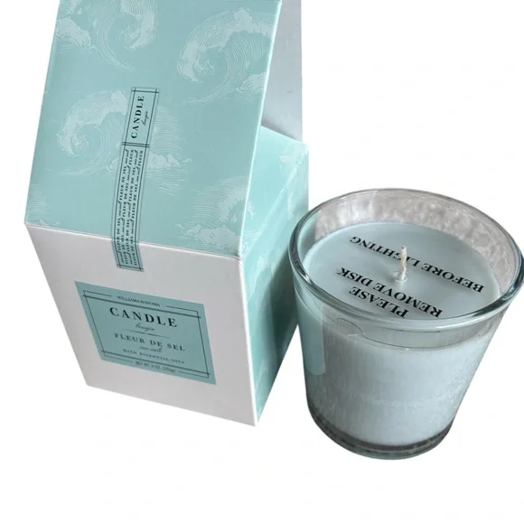 Williams Sonoma Fleur de Sel 9 oz Candle - Picture 2 of 3